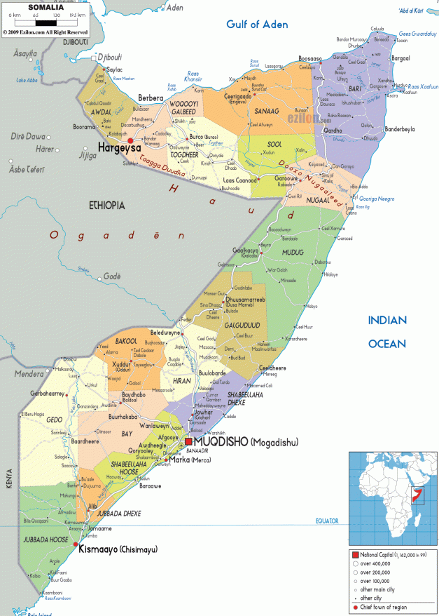Where is Somalia?